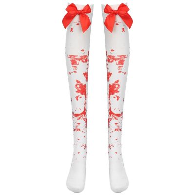 Womens High Socks Easter Hosiery Patterned Stockings Comfortable Cosplay Gothic